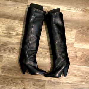 Isabel Marant cone heel knee boot /37